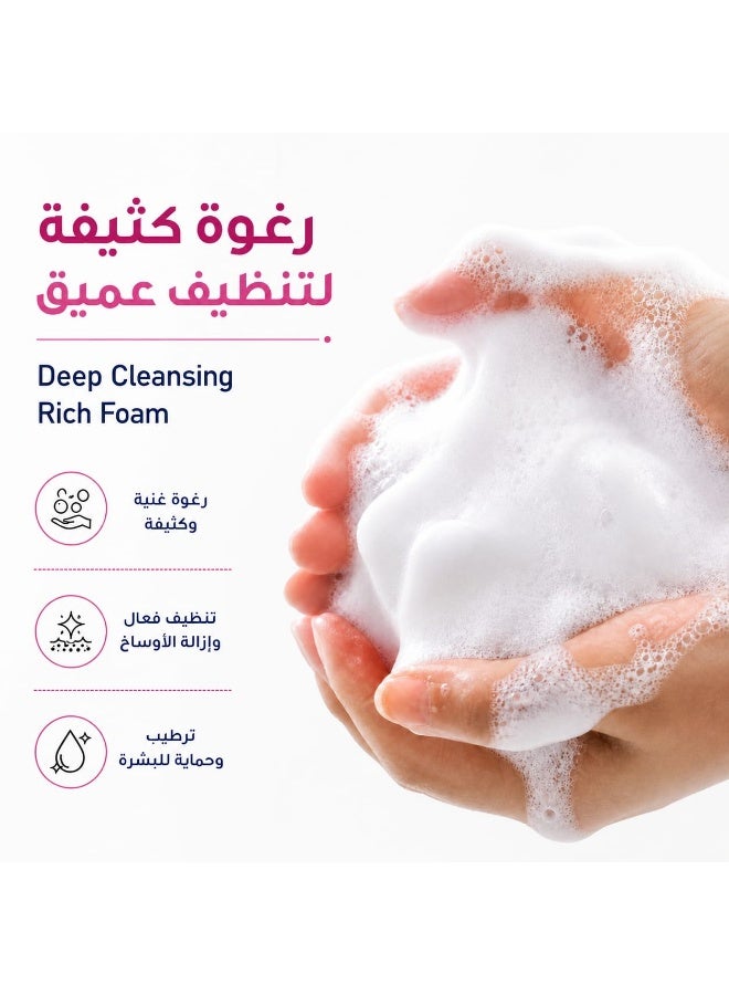 سنوفا صابون سائل معطر لليدين برائحة الورد المخملي 2.2 لتر +2* 330 مل - Image 5