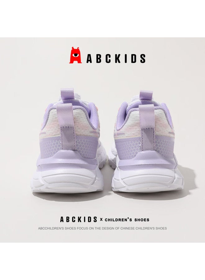 Abc Kids Kids Boys And Girls Running Shoes Spring Youth Sports Shoes Sy413603152py Pink Purple Size 30 Inner Length 193.4mm - Image 3