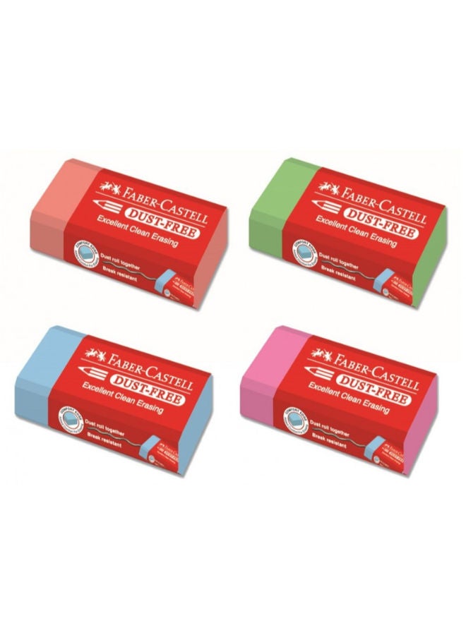 FABER-CASTELL Pastel color eraser with cellophane cover 