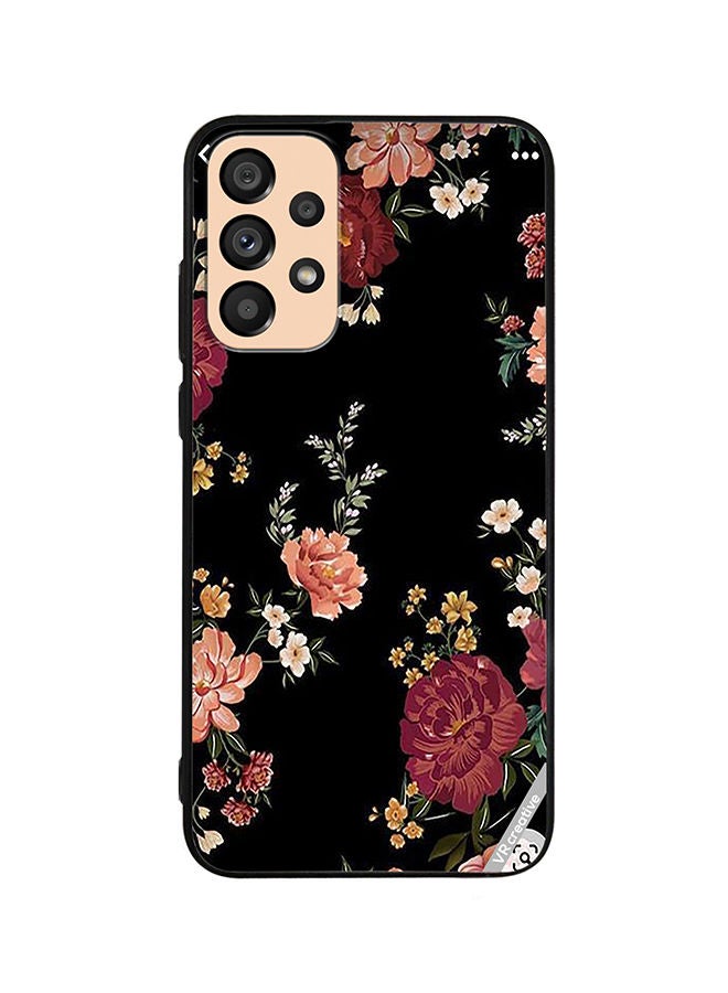 VR CREATIVE Protective Case Cover For Samsung Galaxy A72 Flower Design Multicolour - Image 1