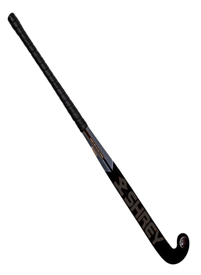 Shrey Legacy 25 Late Bow Extension Hockey Stick (Black/Hot Chocolate, 36.5 inches) - Image 2