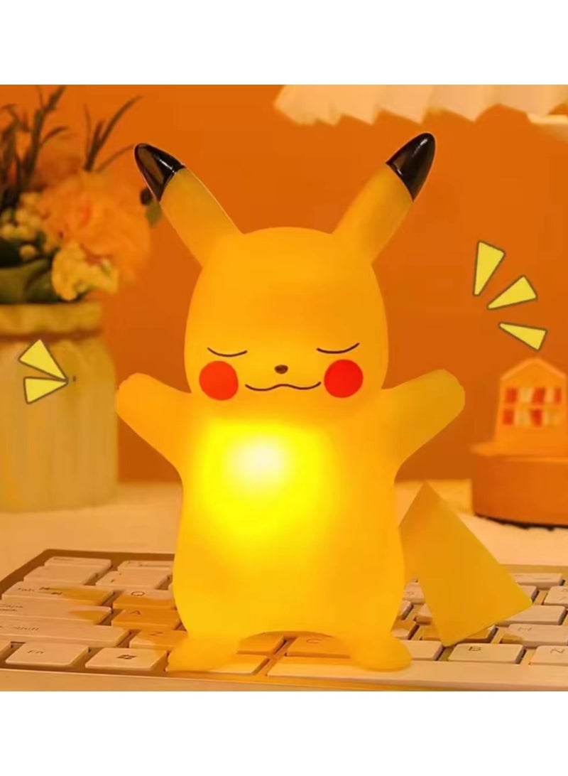 Pikachu Night Light Bedroom LED Table Light Creative Cartoon Bedside Light Decoration Gift - Image 1