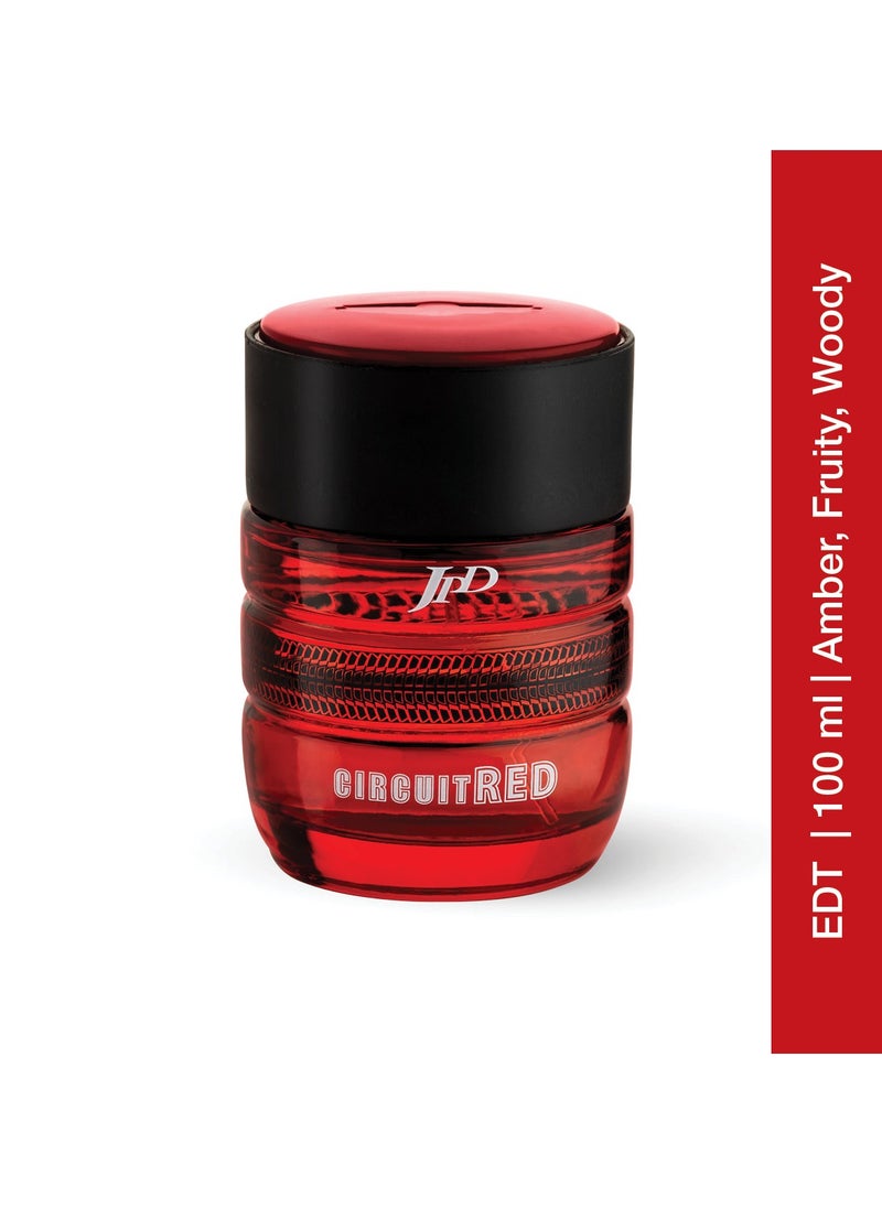Jean Paul Dupont Circuit Red Eau de Toilette For Men 100ml  - Image 5