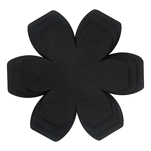 BYKITCHEN Larger & Thicker Pan Protectors, Set of 12 and 3 Different Sizes, Felt Pot Pan Separators, Pan Dividers Pads for Stacking and Protecting Your Cookware - Image 1