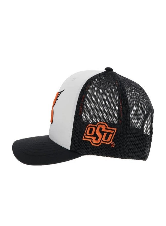 HOOEY Men's Oklahoma State University Officially Licensed Collegiate Hat (US, Numeric, 0, 8, 7382T-White/Black) - Image 2