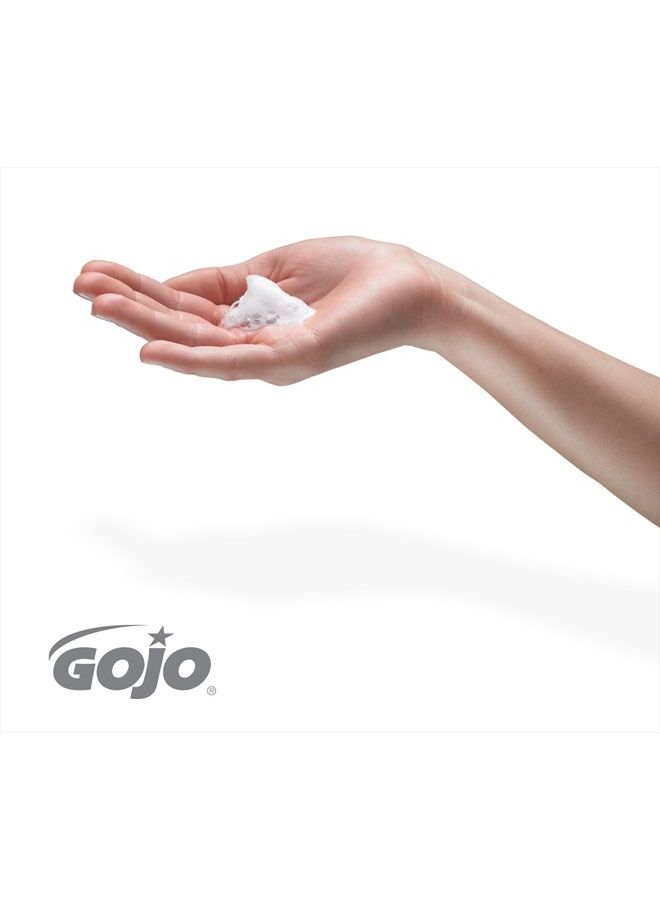 Gojo Luxury Foam Antibacterial Handwash, Fresh Fruit Fragrance, 1250 mL Foam Hand Soap Refill FMX-12 Push-Style Dispenser (Pack of 4) – 5162-04 - Image 3