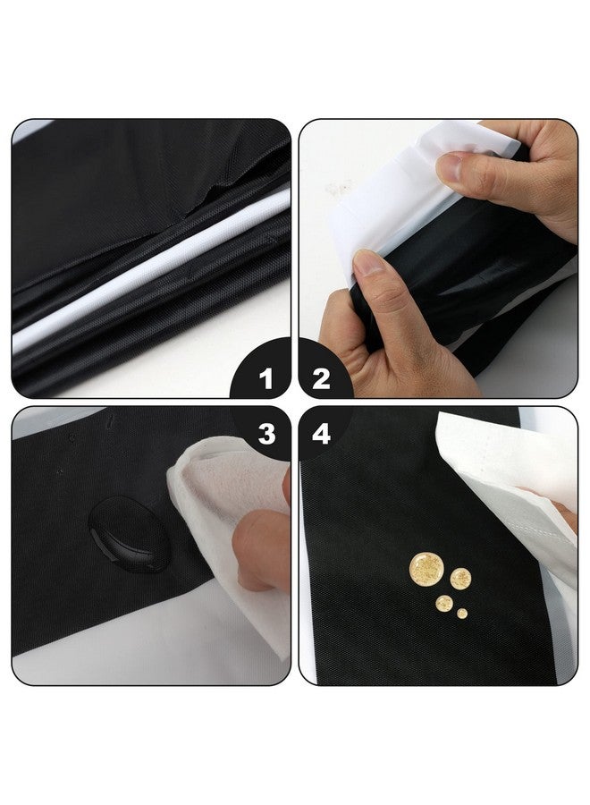 peony man 2 Pieces Black and White Striped Tablecloth Plastic Stripe Table Cover Waterproof Rectangle Tablecloth for Holiday Party Picnic Decoration - Image 3