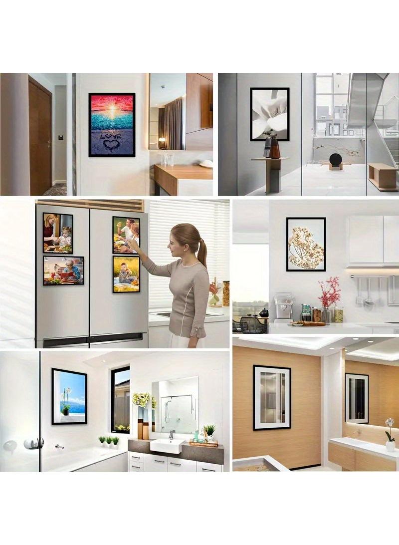 Y&D 10 Pack 30*30cm Photo Frame Magnetic Art PVC Wall Stickers Photo Frame - Image 4