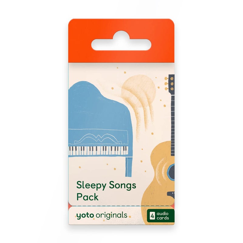YOTO Sleepy Songs Pack â€“ 4 Kids Musical Cards for Use with Player & Mini All-in-1 Audio Device, Educational & Screen-Free Listening with Relaxing Music for Naptime Bedtime & Winding Down - Image 1