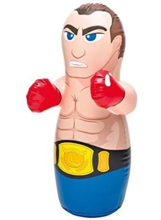 INTEX 3D BOP Bag Inflatable Blow Up Bopper Power Bag / Punching bag for Kids - Boxer - Image 5