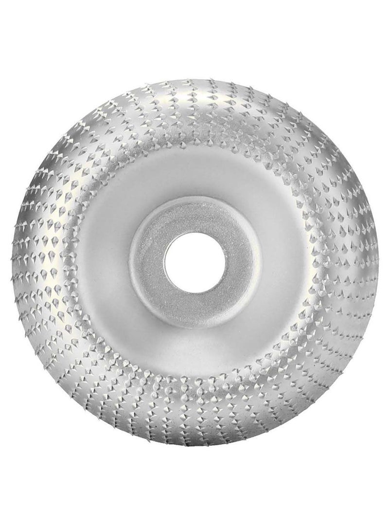 NIBEMINENT Sanding Carving Rotary Tool Abrasive Disc For Angle Grinder Silver  - Image 1