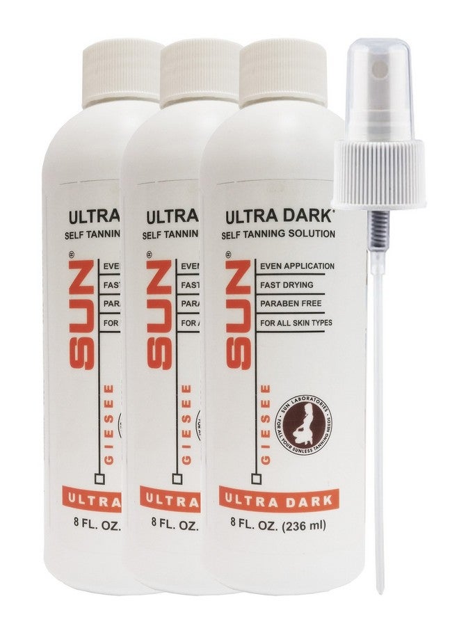 Sun Laboratories by Giesee Sun Labs Self-Tanning Spray for a Golden Glow - Ultra Dark - 3-Pack 8 fl. oz. Bottles  - Image 1