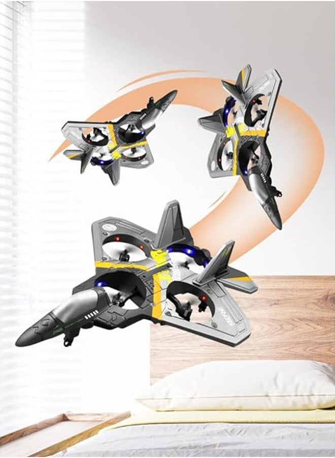 General RC Airplane, 2.4GHz Foam RC Airplane Helicopter Quadcopter Suitable for Adults and Children Rotating Drone  - Image 5