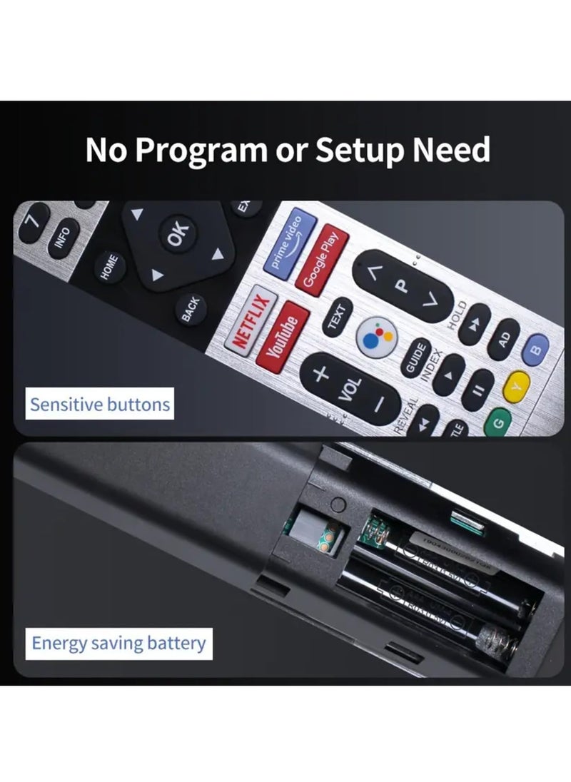Universal Remote Control for Skyworth TVs, Replacement for LCD LED and 4K Models, Android Compatible