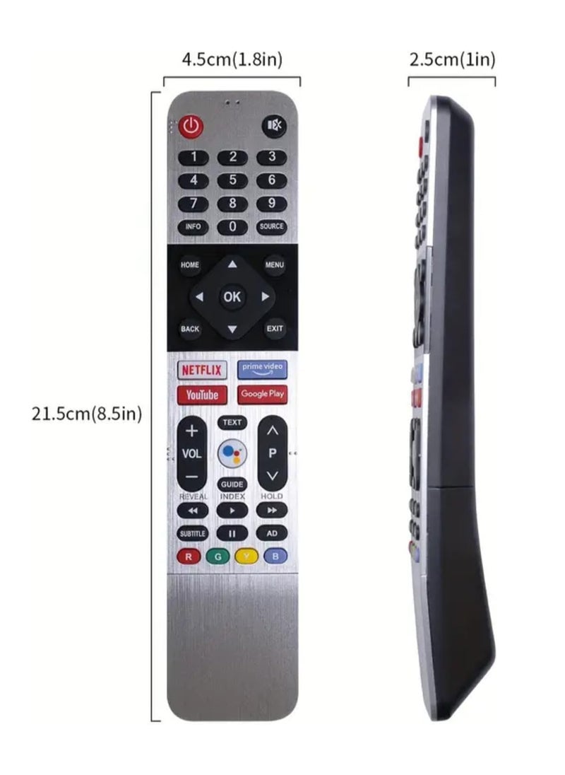 Universal Remote Control for Skyworth TVs, Replacement for LCD LED and 4K Models, Android Compatible