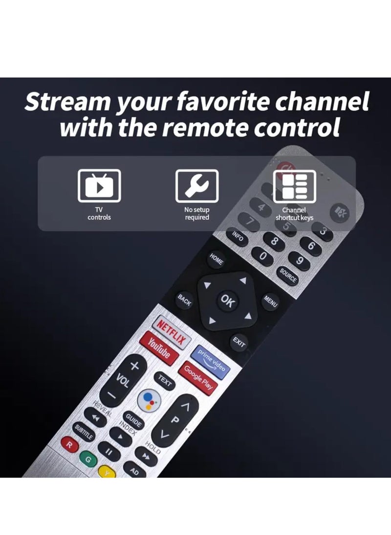 Universal Remote Control for Skyworth TVs, Replacement for LCD LED and 4K Models, Android Compatible