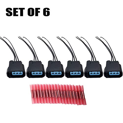 IBVIBV 6PCS Ignition Coil Pack Connector Plug Compatible with Accord Odyssey Pilot Ridgeline NEW - Image 2
