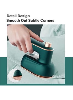 MAKS & CO. Portable Mini Electric Handheld Clothes Ironing Machine - 180° Rotatable and Foldable | Travel-Friendly  - Image 2