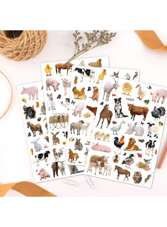 Sunny Seat Farm Animals Stickers Party Supplies 720 Counts Barnyard Animals Stickers For Water Bottle Scrapbook Phone Case Laptop Calendar Planner Stickers For Kids Boys Girls Birthday Party Gifts Decoration  - Image 3