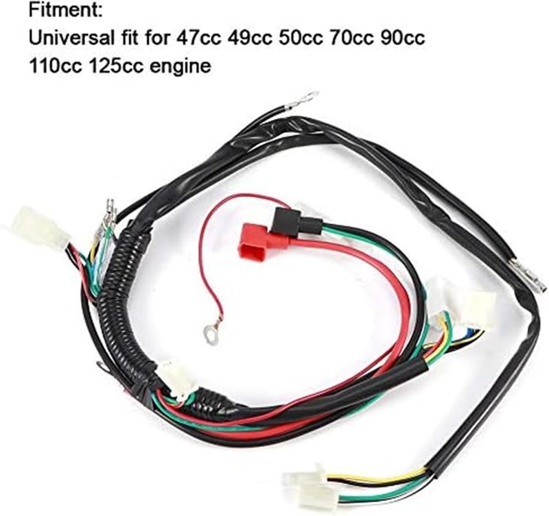 Vuzmode Electric Start Engine Wiring Harness for Pit Bikes and ATVs - Image 5