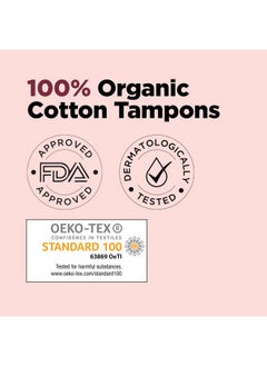PEESAFE Pee Safe 100% Organic Cotton Tampons Super Plus (Pack Of 16) For Heavy Flow | Comfortable & Stain-Free Experience | Ultra Soft & Highly Absorbent | Rash & Irritation Free | Skin Friendly | Fda Approved | Pack Of 16  - Image 3