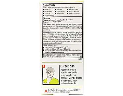 Ayr Saline Nasal Gel 0.5 oz. (Quantity of 6) - Image 5
