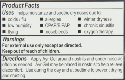 Ayr Saline Nasal Gel 0.5 oz. (Quantity of 6) - Image 4