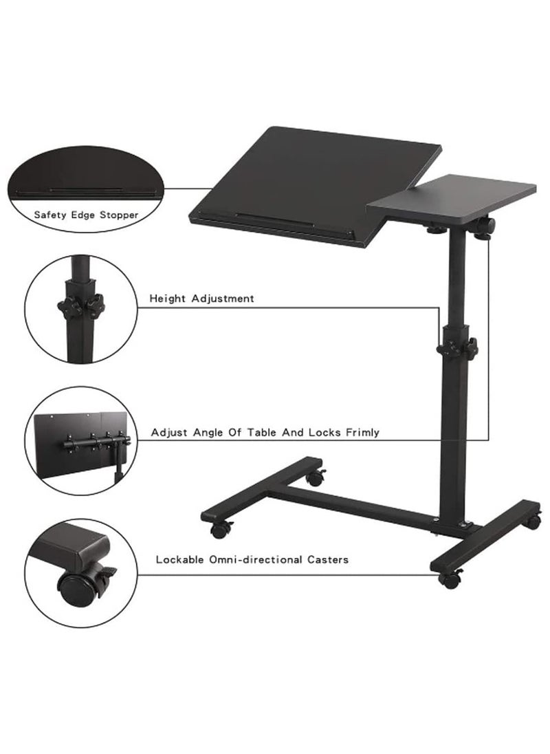 XICEN - Sofa side table with height adjustment function is suitable for living room and bedroom - Image 1