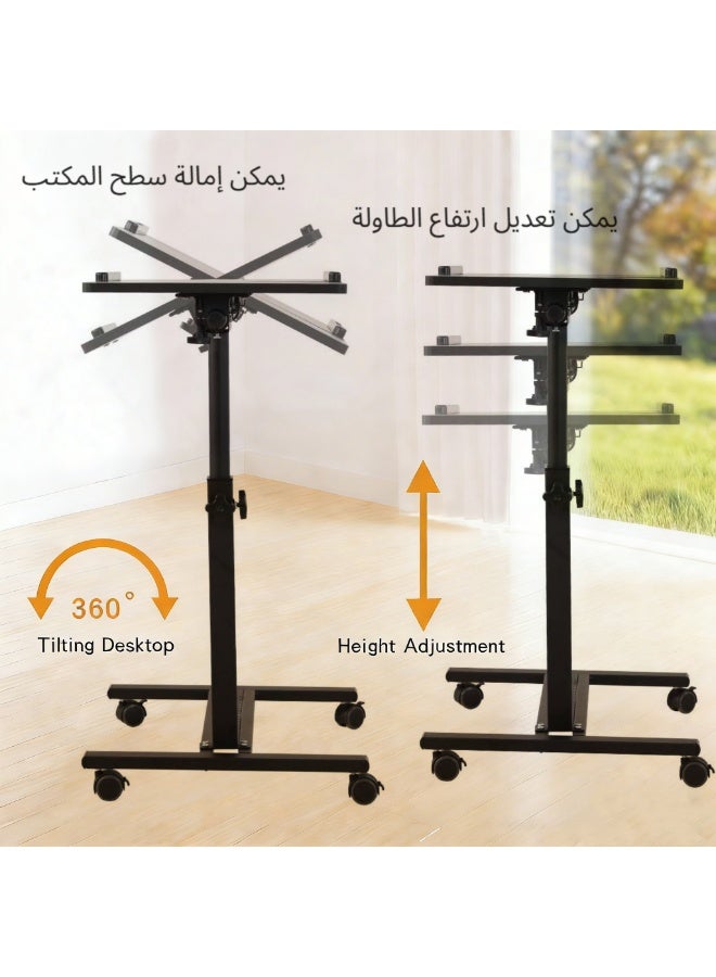XICEN Side table with height adjustment function is suitable for living room and bedroom - Image 2