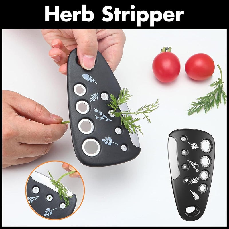 Juflix Juflix 6Pieces Stainless Steel Kitchen Gadgets Set Cheese Grater FruitVegetable Peeler Pizza Cutter Bottle Opener GarlicGinger Grinder Kitchen Accessories Cooking Tools Grinder Gift Set - Image 5