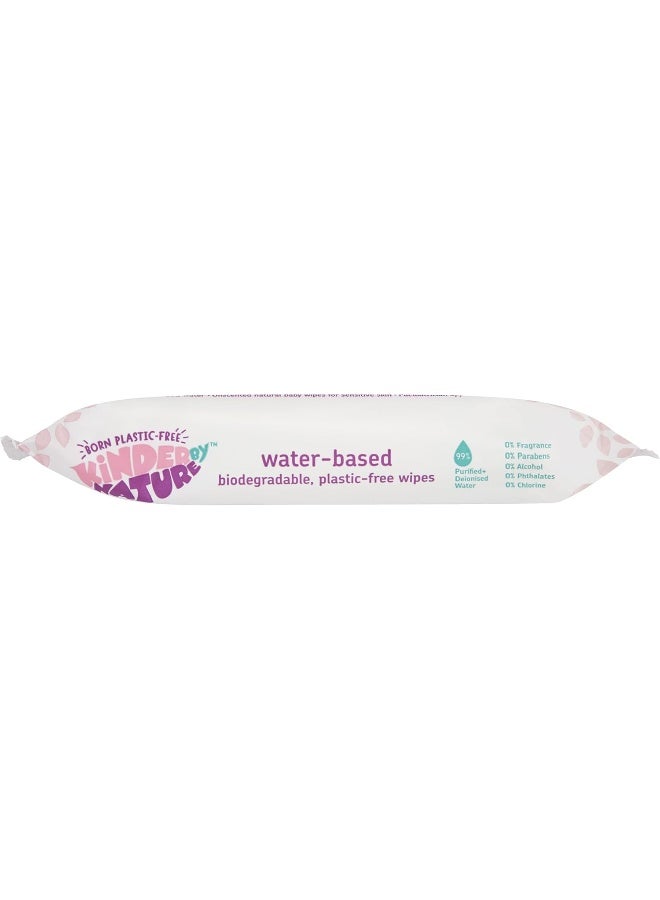 jackson reece Kinder by Nature Water-Based Baby Wipes - 56 Count (Case of 12 packs) - Image 3