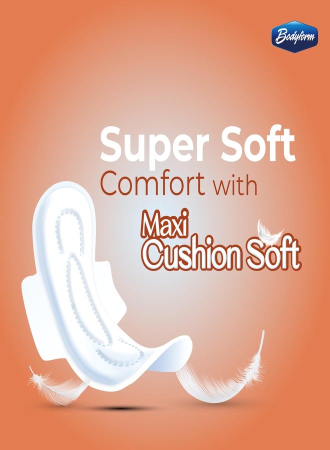Bodyform Maxi - Value Sanitary Napkins, Cushion Soft Always Comfortable and Ultra-Absorbent (Long, 30 Count - Image 5