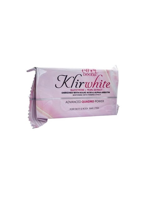 Klir White Glutathione and Pearl Extract Soap 70g