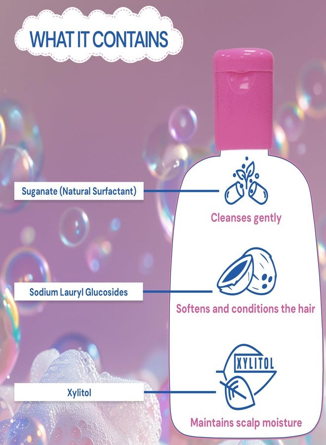APPLE THERAPEUTICS Lactobabe Tear-Free Shampoo (125ml) | Pediatrician Prescribed Baby Shampoo with Natural Surfactant | Mild & Gentle on Baby's Scalp | Sulfate-Free, Maintains Neutral pH, No Tear Formula - Image 5