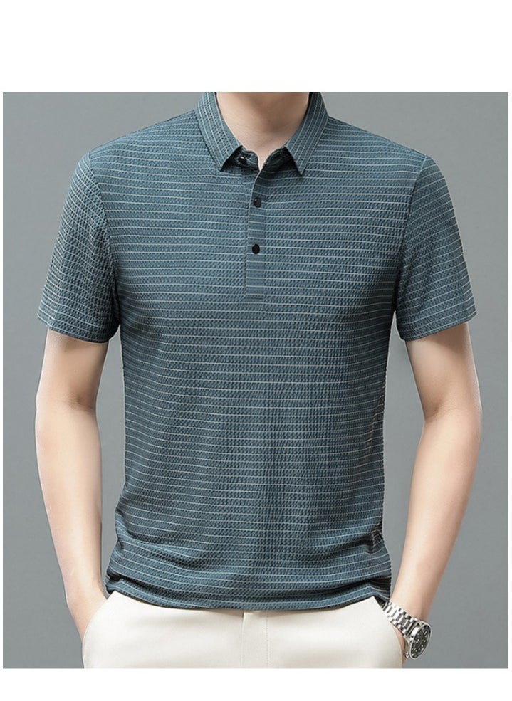 Grneric POLO Shirt Men's Short sleeved T-shirt New Fashion  - Image 3