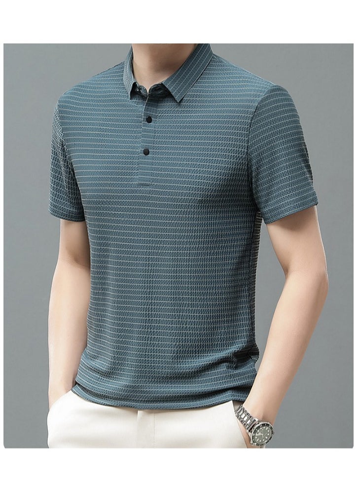 Grneric POLO Shirt Men's Short sleeved T-shirt New Fashion  - Image 4
