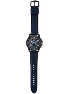 FOSSIL Men's waterproof genuine leather quartz watch -FS5061  - Image 4