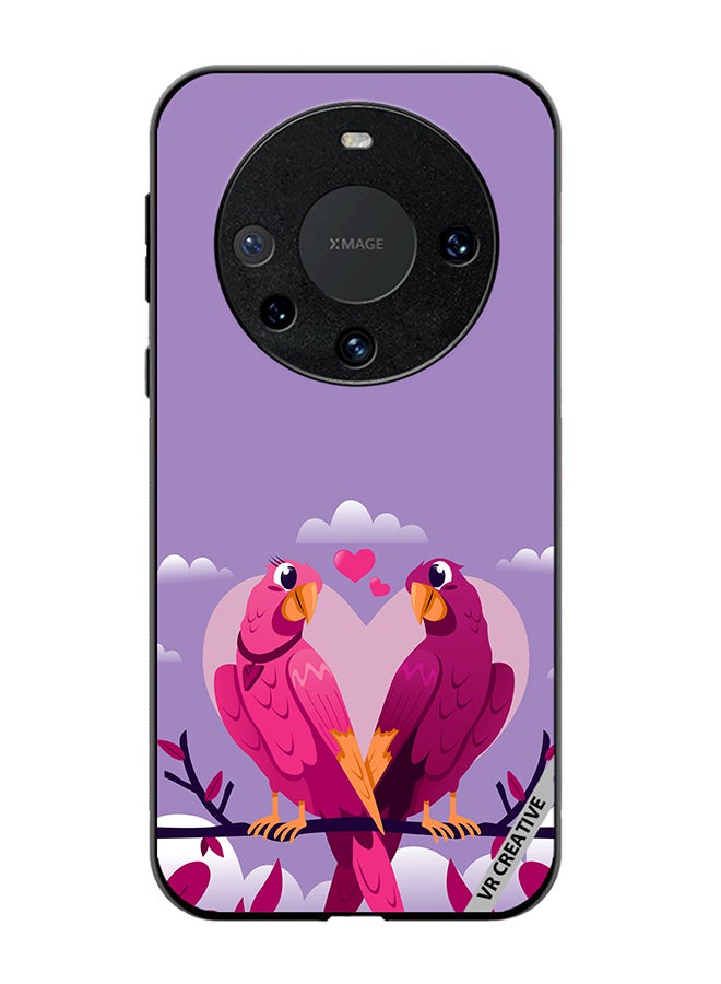 VR CREATIVE Protective Case Cover For Huawei Mate 60 Love Birds Design Multicolour - Image 1