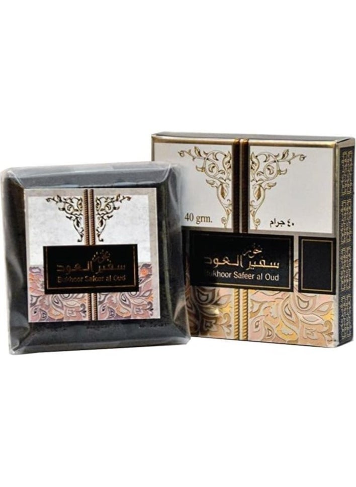 عود بخور بخور سفير العود 40 جرام: عطر منزلي فاخر للعود  - Image 3