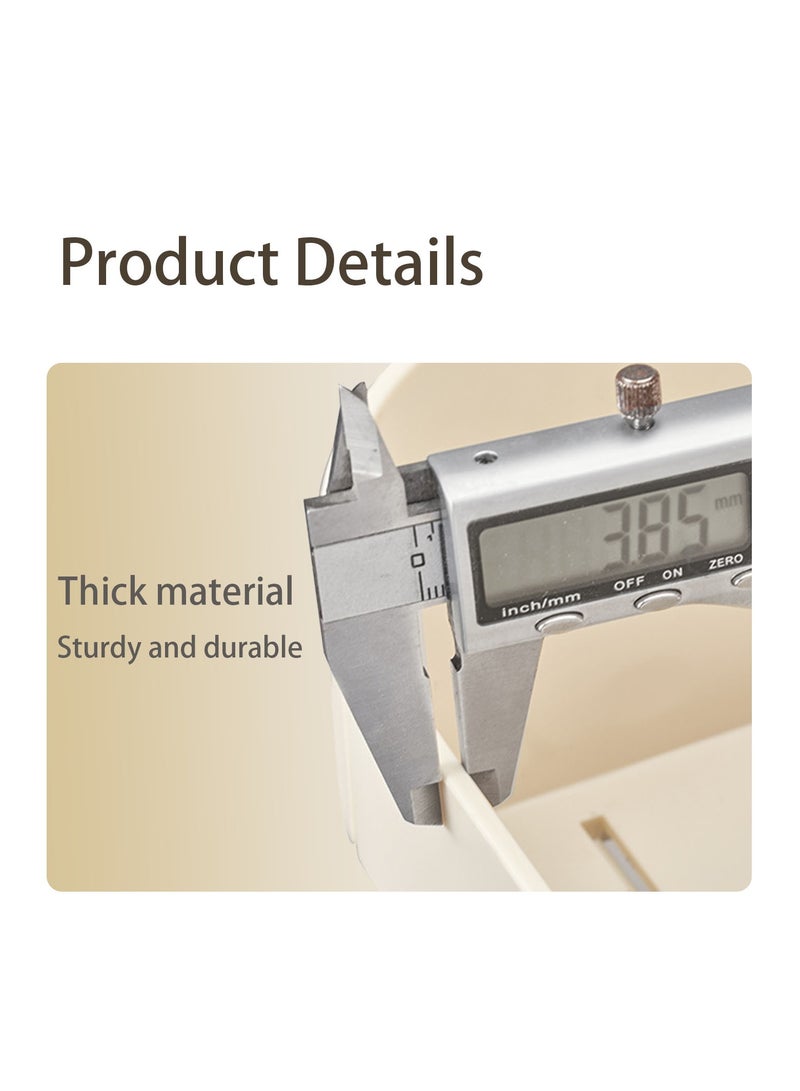 Hihonor Triple Wall Mounted Plastic Character Display Cabinet*2,Toy Window Display Case,Bedroom, Study, Living Room Wall Mounted Closet, White - Image 4