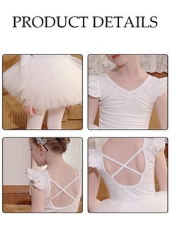 Girls Ballet Dresses Leotards with Skirt Dance Dress Ballerina Tutu Outfit Cotton Dress Ballet Skirt Mini Skirt Princess Dresses Dance Wear Clothes for Little Girl with Short sleeve - pzsku/Z7145410958B32B4E5668Z/45/_/1698040715/2c8fc316-b87e-41e4-945d-be6c5e880556