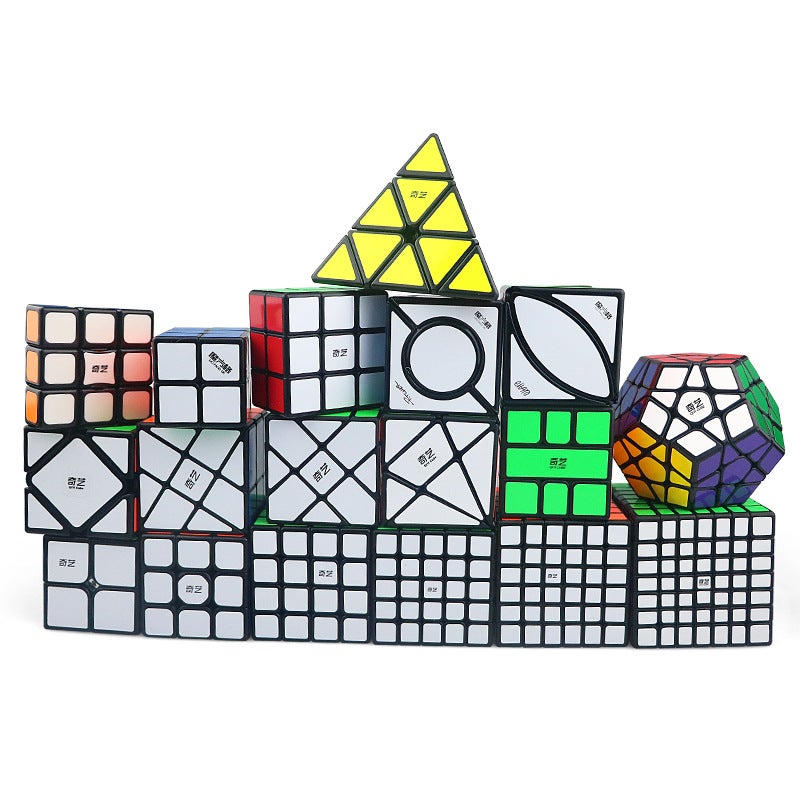 Qiyi 2345 Rubik'S Cube Sailing Maple Leaf Pyramid Five Rubik'S Cube Oblique Sq Abnormal X Rubik'S Cube 133 Square - Image 2