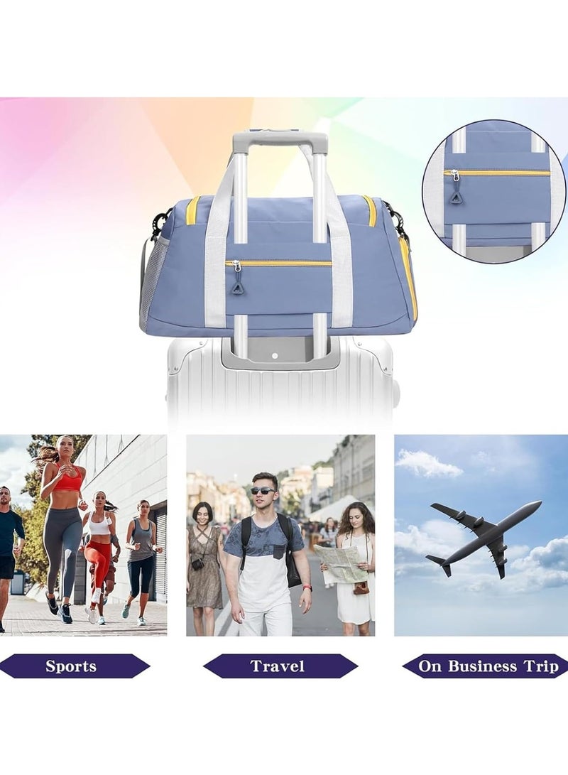 KYD Expandable Weekender Duffle Bag – Lightweight Travel & Gym Tote with Large Capacity, Trolley Sleeve & Carry-On Size - Image 2