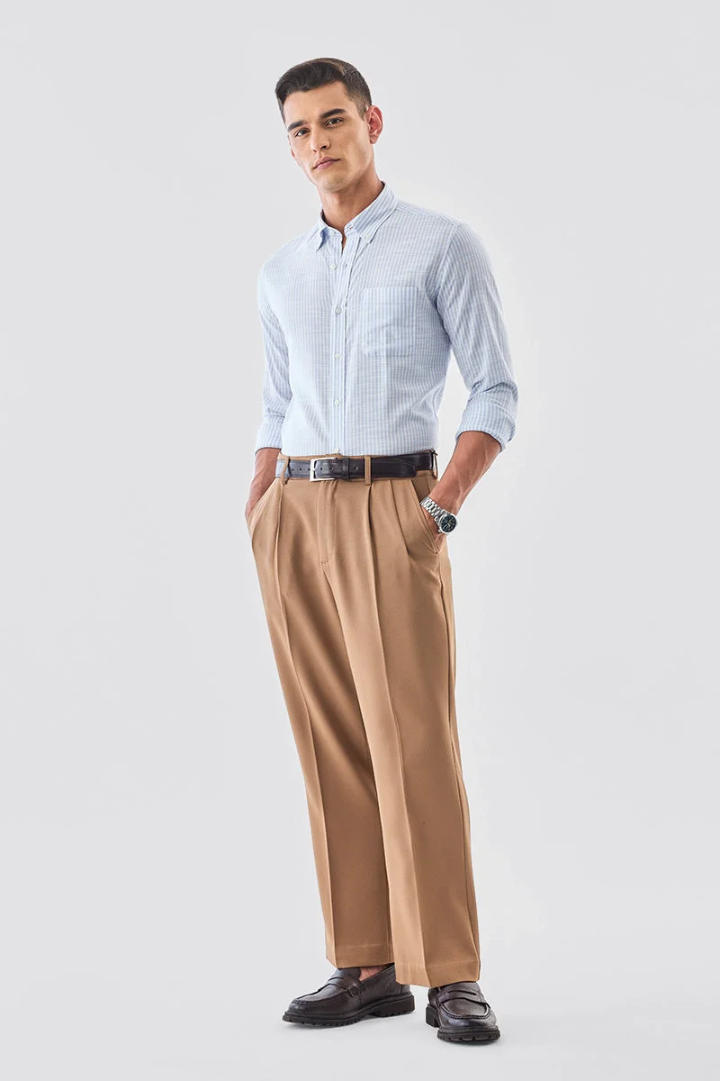 سنيتش Luxe 100% Cotton Slim Fit Shirt