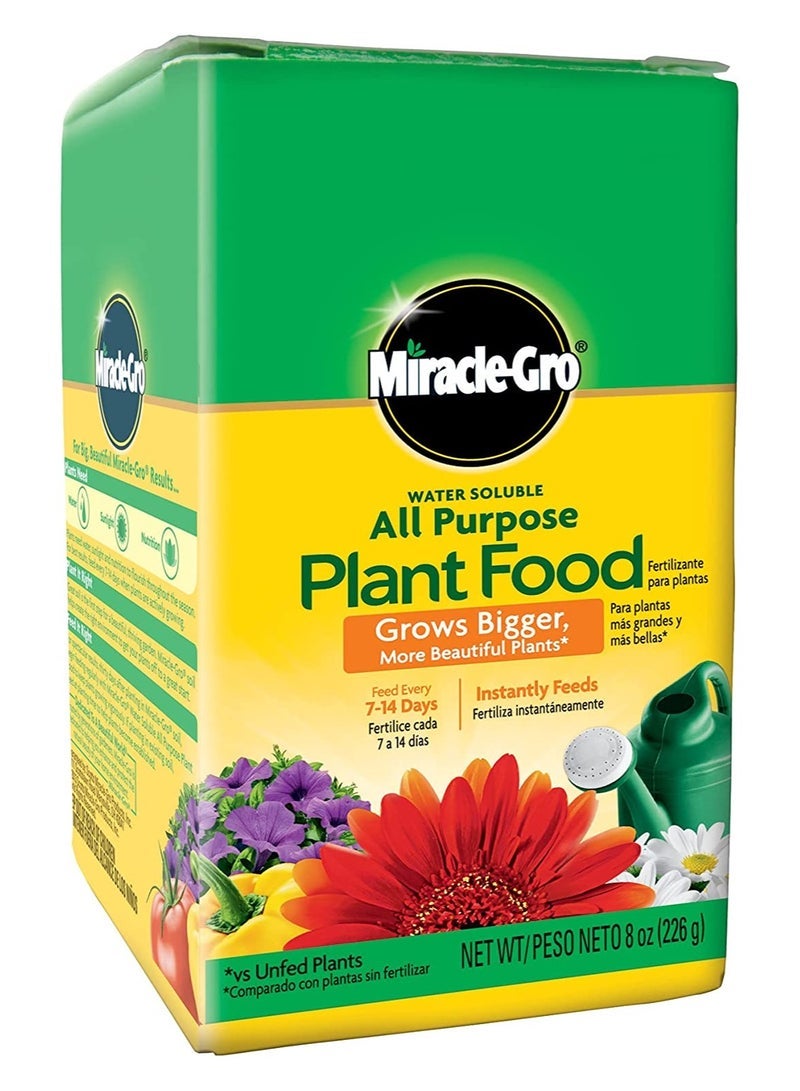 Miracle-Gro Water Soluble All Purpose Plant Food 8 oz - Image 1