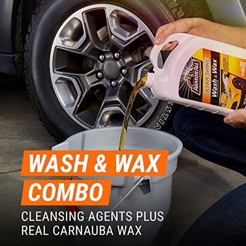 Armor All Ultra Shine Car Wash and Car Wax, Cleaning Fluid for Cars, Trucks, Motorcycles, 1 Gal Each - Image 3