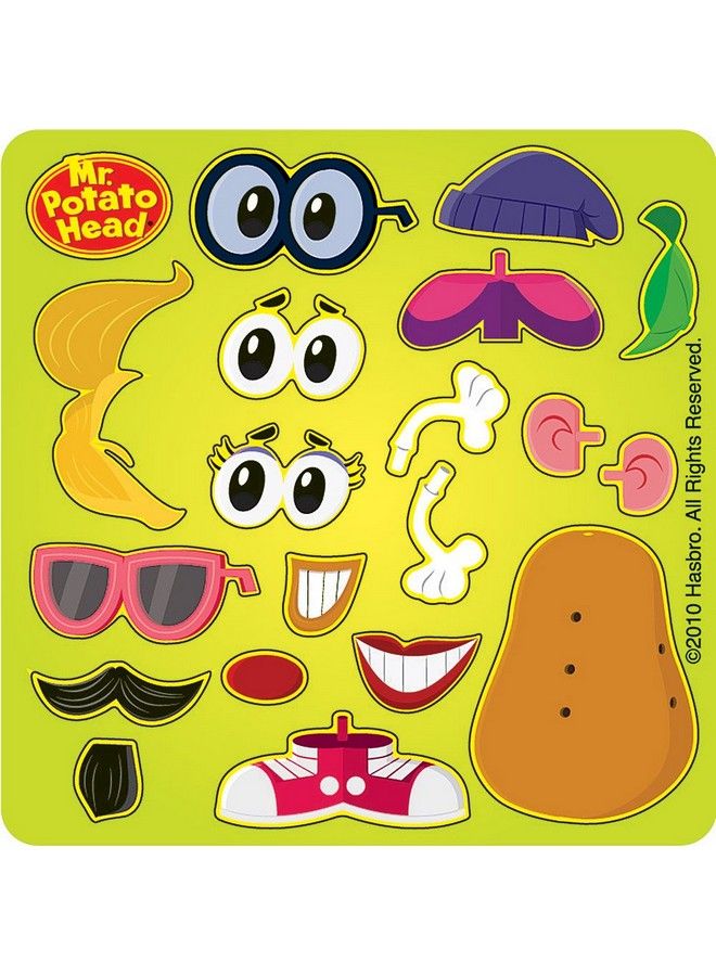 SmileMakers Mr Potato Head Make Your Own Spud Stickers Party Favors 100 Per Pack - Image 1
