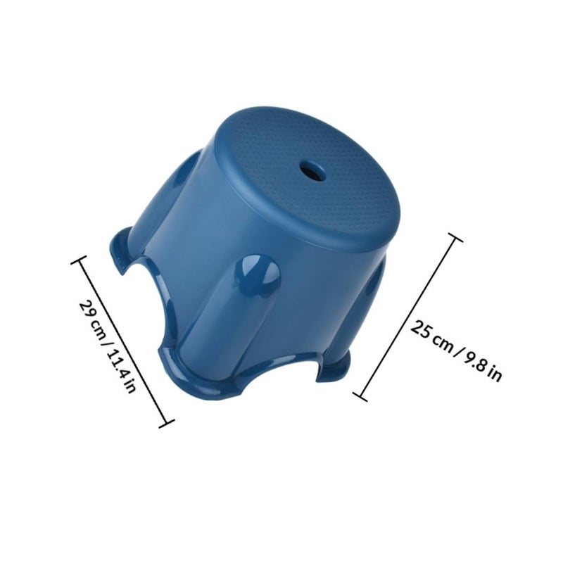Large Non Slip Plastic Step Stool 29x25cm For Bathroom Shoe Changing Thickened - Image 3