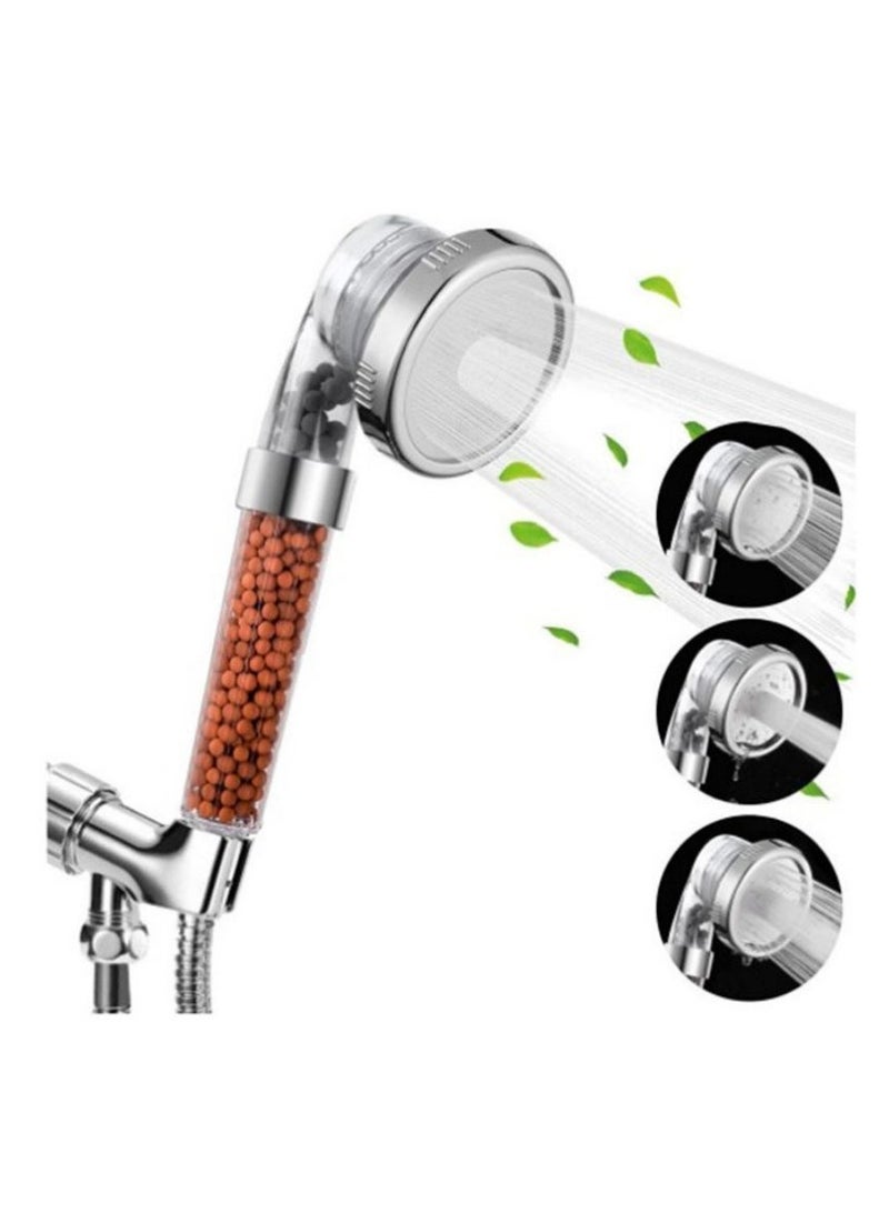 IONIC High-Pressure Handheld Shower Set with Filter Beads – 3-Speed Adjustable Spray - Image 3