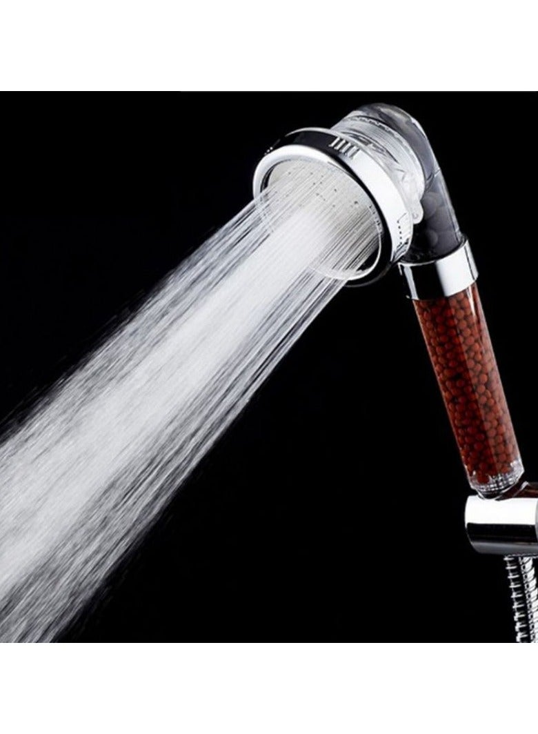 IONIC High-Pressure Handheld Shower Set with Filter Beads – 3-Speed Adjustable Spray - Image 4